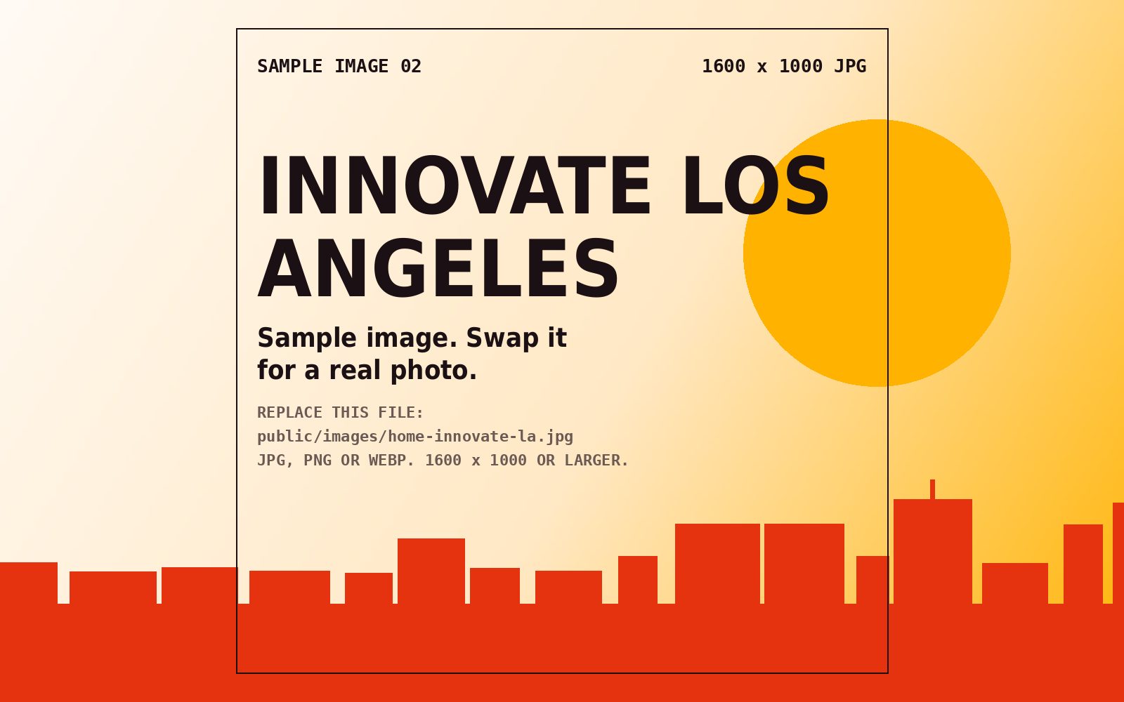 Sample image for the Innovate Los Angeles section